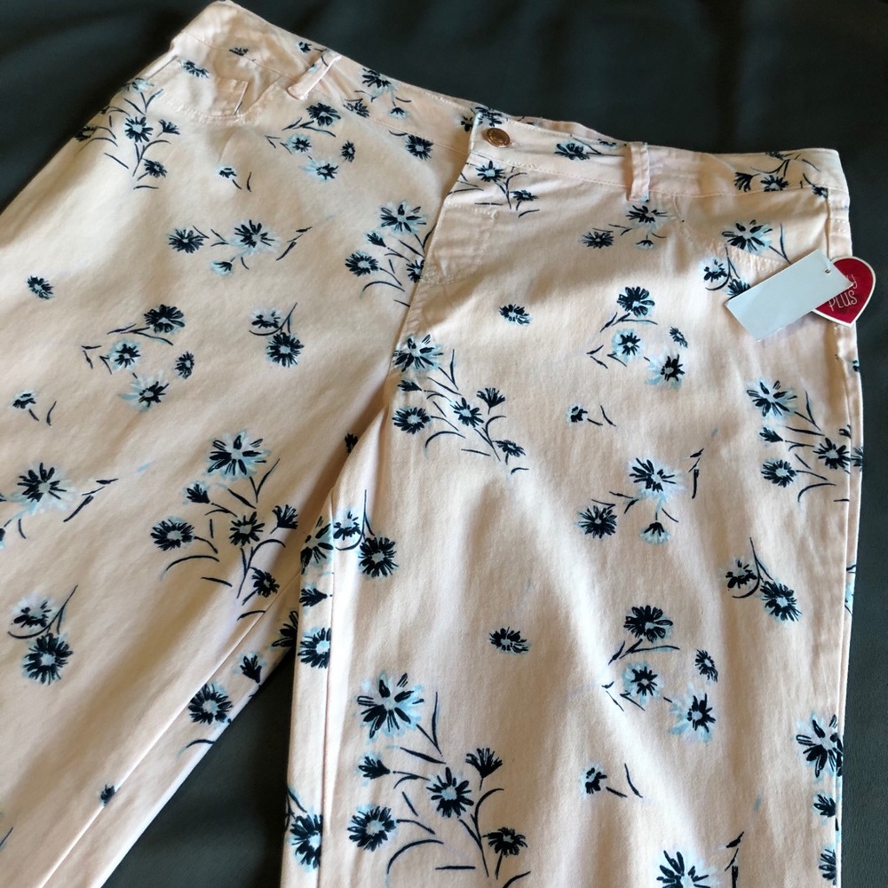 Roebuck Girls Jegging Rose Quartz Plus Twill 18.5